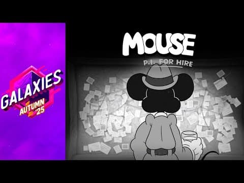 MOUSE: P.I. For Hire - Release Date Trailer | Galaxies Autumn 2025 Showcase