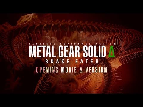METAL GEAR SOLID Δ: SNAKE EATER | OPENING MOVIE Δ Version(clean ver.)