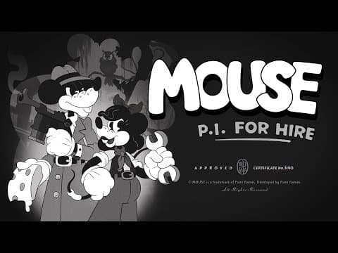 MOUSE: P.I. FOR HIRE | OFFICIAL TITLE REVEAL