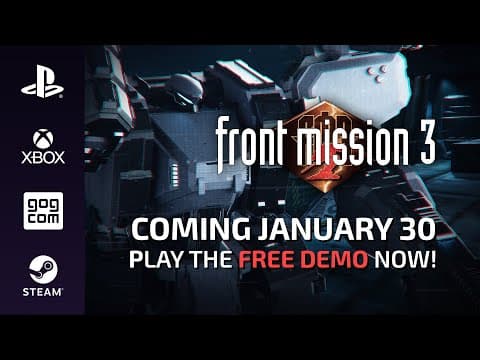 FRONT MISSION 3: Remake || Release Date Announcement