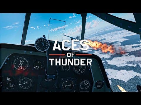 Aces Of Thunder Campaign Reveal Trailer | VR Games Showcase Summer 2025